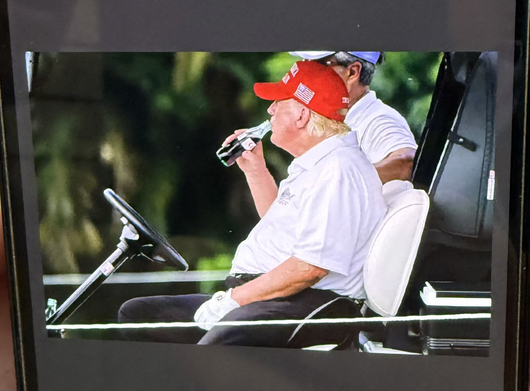 Nick Sortor Influenceable Evidence Donald Trump Drinking Diet Coke.png