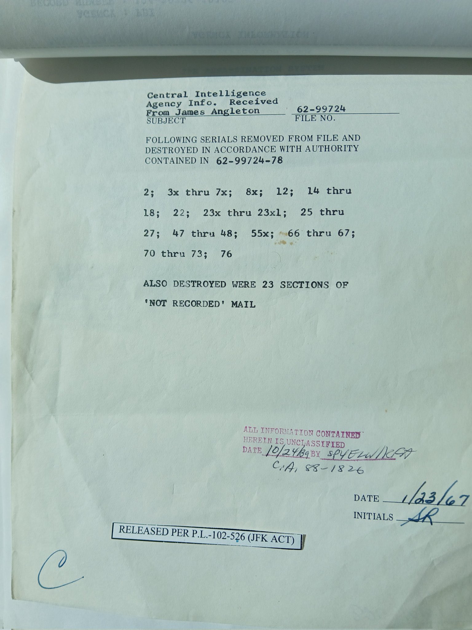 CIA Destroyed Evidence on James Angleton.jpg