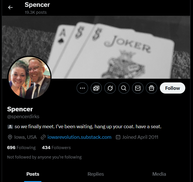 Spencer Dirks X Profile Screenshot.png