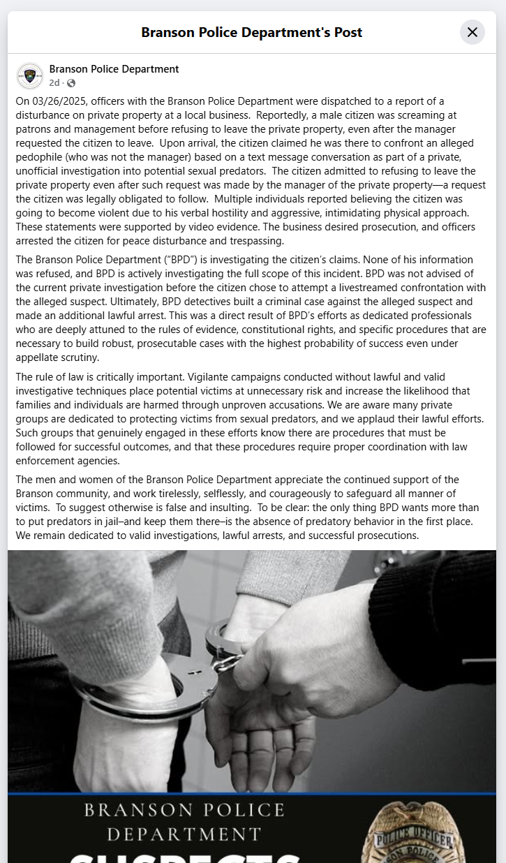 Alex Rosen ARRESTED Branson MO March 2025.png